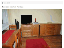 Tablet Screenshot of mieszkanie.wkolobrzegu.pl